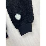 Lou & grey Black Multi Polka Dot Fleece Pullover Sweatshirt Women's Size M New Photo 6