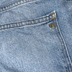 Madewell  The Mom Jean Distressed Denim Women Shorts size 28- Flaw Photo 6