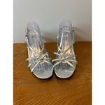 BL Boston Design Studio Women's Strappy Sandals Silver Sz 10 Sku 2825 Photo 8