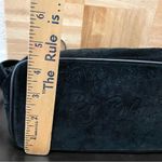 Vintage PALOMA PICASSO Italian Black Leather Convertible Shoulder Bag Photo 8