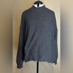 Old Navy women’s classic Graphite Pullover Ribbed Mockneck Cozy sweater|Size:XL Photo 14