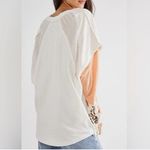 Free People Call Billie Tee Metal O Ring Long Sleeve Top Photo 3