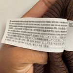 Abercrombie & Fitch Asymmetrical One Shoulder Stretch Knit Top Brown Medium Photo 7