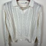 Carriage‎ Court Vintage Button Collar Open Knit Sweater Photo 0