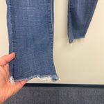 Levi's Levi’s 721 Skinny Jean Medium Blue Frayed bottom Jeans SZ 30 Photo 1