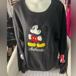 Disneys Mickey Mouse “Authentic” logo Crewneck Photo 0