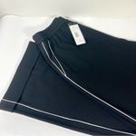 Dolce & Gabbana Kim Kardashian Straight Wool Pants Black Size EU40 Piping Runway Photo 13