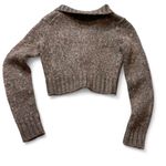 American Eagle Vintage  Outfitters Cropped Wool Blend Cardigan Photo 3