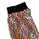 Topshop Petite Colorful Jogger Pants Boho Print Pull-On Drawstring Size 4P Women Photo 2