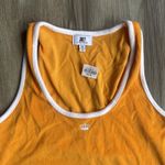 Juicy Couture NWT Y2K Orange Terry Cloth Midi Dress Embroidered Logo XXL Photo 2