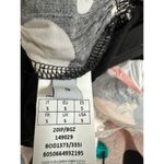 Intimissimi Satin Dots Viscose Halter Bodysuit Size Small Black Photo 3