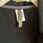 XCVI  Women's Black Cardigan Sweater Jacket 100% Cotton Size Medium Photo 2