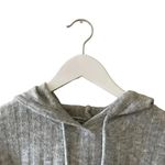 Sweet Romeo  Ribbed Hooded Sweater/Light Heather Grey/Size XS Photo 1