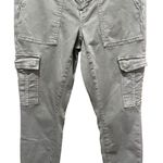 American Eagle Cargo Jegging Gray Women’s Pants Women’s Size 10 Short Photo 2