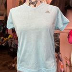 Adidas Women's Sky Blue Short Sleeve Tee Photo 0
