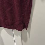 Loft Red Long Sleeve Mock Neck Sweater Dress for Casual Occasions  Photo 3