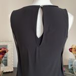 White House | Black Market Black Woven Overlay Dress size XS Photo 5