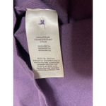 Aritzia Sunday Best Purple Long Sleeve Button Down Crop Cardigan Sweater Top M Photo 3
