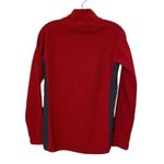 Alo Yoga Red Gray Pullover Fleece 1/4 Zip Jacket Womens Size Medium Photo 5