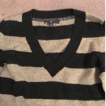 Gap  Navy and Gray striped sweater Size Small Photo 2