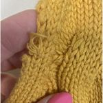 American Eagle  Crochet Knit Babydoll Cami Top Sz L Gold Y2K Coquette Boho Hippie Photo 2