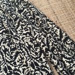 H&M Balloon Sleeved black and White Printed Dress Medium Photo 3