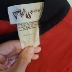 Leslie Pomer Vintage Long Maxi Dress Pleated Skirt Long Sleeve Made in USA Red Size undefined Photo 7