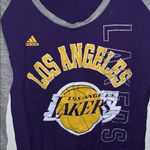 Adidas Los Angeles Lakers Long Sleeve Shirt Photo 1