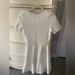 AQUA  white short sleeve dress Photo 3