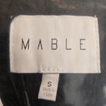 Mable Adara Peter Pan Collar Mini Dress NWT Size Small Black Photo 4