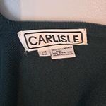 Carlisle  Lambswool cape sweater O/S Dark green Photo 2