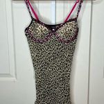 Rampage Y2k  Cheetah Print Lingerie Babydoll M Photo 2
