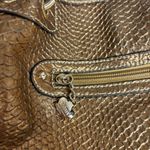 Kathy Van Zeeland Vintage Chunky Y2K Shoulder Bag Gold by  90s Gems Photo 5