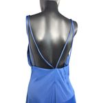Vintage Cinandre Lingerie Maxi Dress & Robe Set Blue Nylon Size L Size L Photo 3
