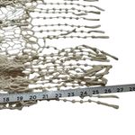 Roommates Sleeveless Boho Lace Duster Vest Bohemian Hippie Flower Child Cream Large Photo 6