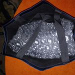 Hard Rock Cafe Hard Rock Couture Large Blue Snake Tote Bag Photo 5