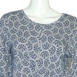 Hatley Women’s Martine Dress Blue White Scallop Print A Photo 4