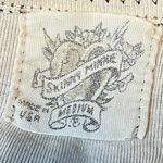 Skinny Minnie‎ Womens Y2K Boho Chic Diamond Pattern Express Long Sleeve Medium Gray Photo 3