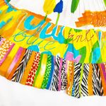 Jams World Vintage Hattie Drop Waist Ruffle Hawaiian Aloha Dress Floral Icon Photo 6