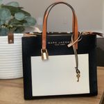 Marc Jacobs Mini Grind Colorblock Leather Tote Bag Photo 0