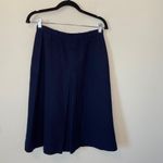 JACK  Winters 1960s VTG Blue Academia Wool Skirt Sz 10 Photo 1