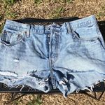 Levi's | 501 Button Fly Distressed Cut Off Short Size 33 100% Cotton Photo 0