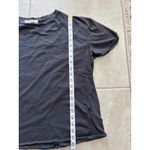 We The Free Shirt Womens XS Gray Oversized Cotton Flowy TShirt Boxy Boho Sporty Photo 4