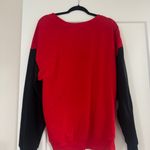 Nba Red and black Chicago Bulls crewneck sweatshirt  Photo 1