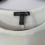 Eileen Fisher White Long Sleeve Shirt Crewneck Tencel Soft Women's size Small Photo 1