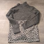 Simply Southern  1/4 Zip Leopard Print Sweater Pullover Size XL Photo 7