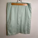 Vintage Worth Pencil Skirt Mint Green Teal Blue Size 6 Photo 1