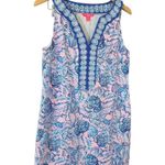 Lilly Pulitzer Santanita Shift Dress Shells Lilac A Little Jelly Size Large Photo 2