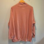 Aerie Dusty Pink Everyday the Cozy Mock Neck Long Length Sweatshirt - Medium Photo 4