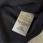 Tibi Black Blouse Top Mixed Media Puffy Sleeves Size 4 Photo 4